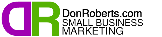 logo for DonRoberts.com Small Business Marketing services