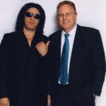Image of KISS founder Gene Simmons with Don Roberts in Los Angeles
